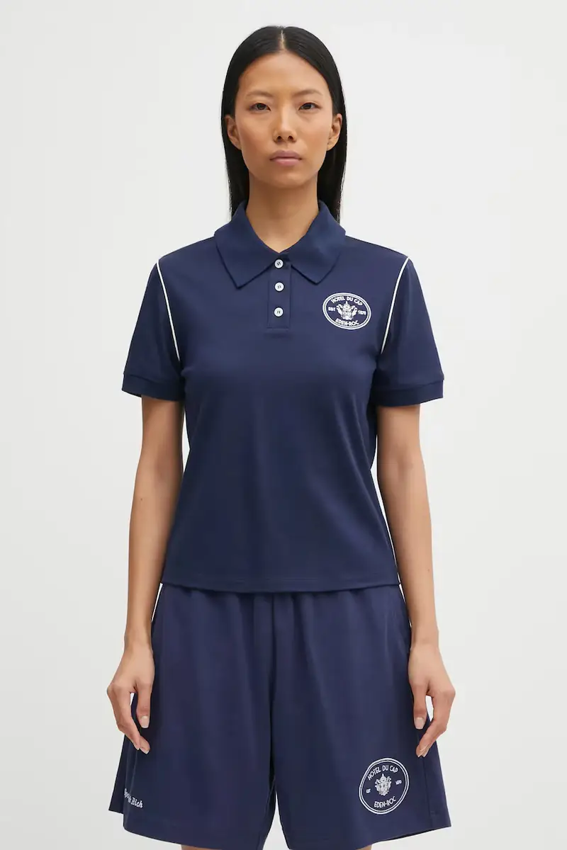 Sporty & Rich Polo Donna Blu 3376315