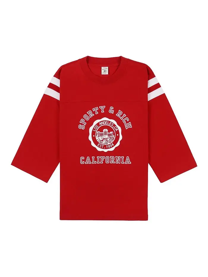 Sporty & Rich T-shirt Rosso 5271672