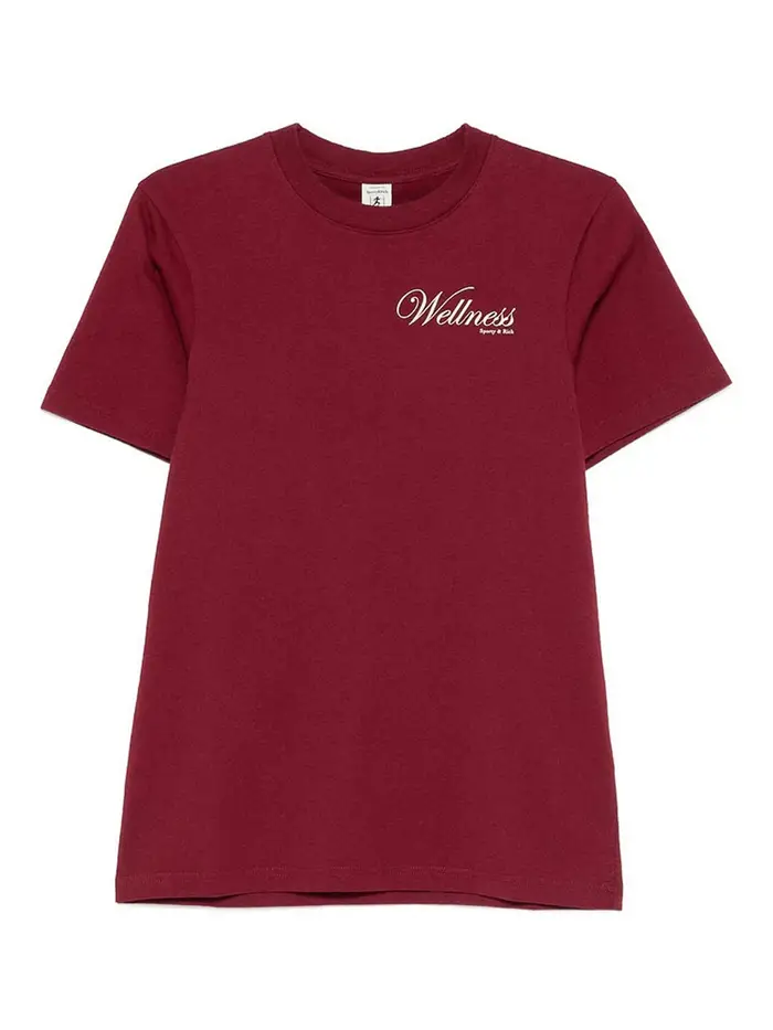 Sporty & Rich T-shirt Rosso 5271678