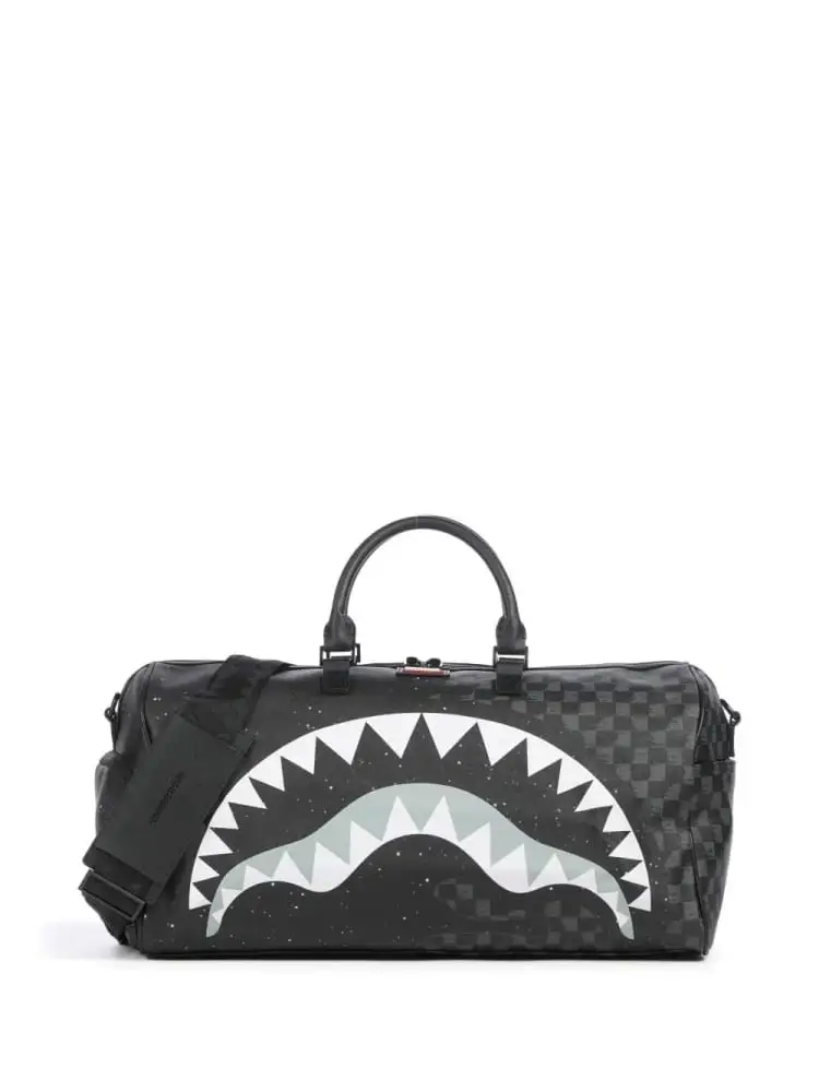 Sprayground borsone nero uomo deep space