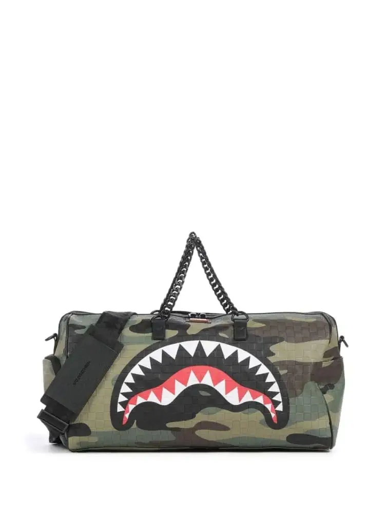 Sprayground borsone verde militare uomo