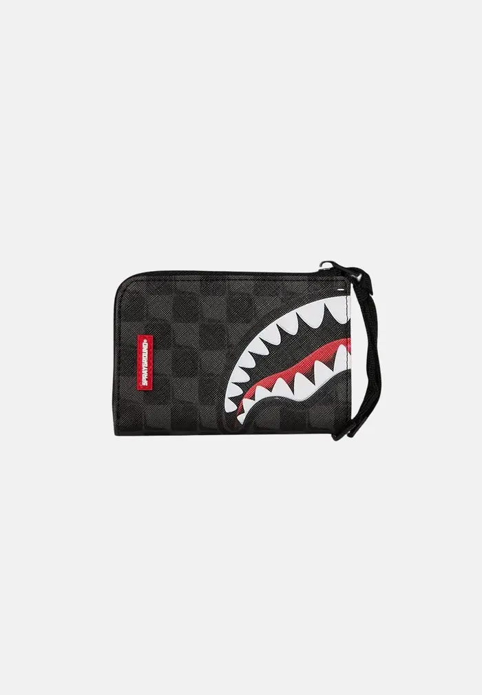 SPRAYGROUND Portafogli SIP BALLOON nero per uomo e donna