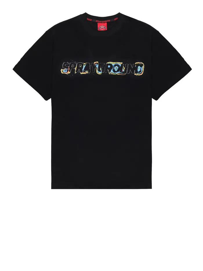 sprayground t-shirt da uomo - nero