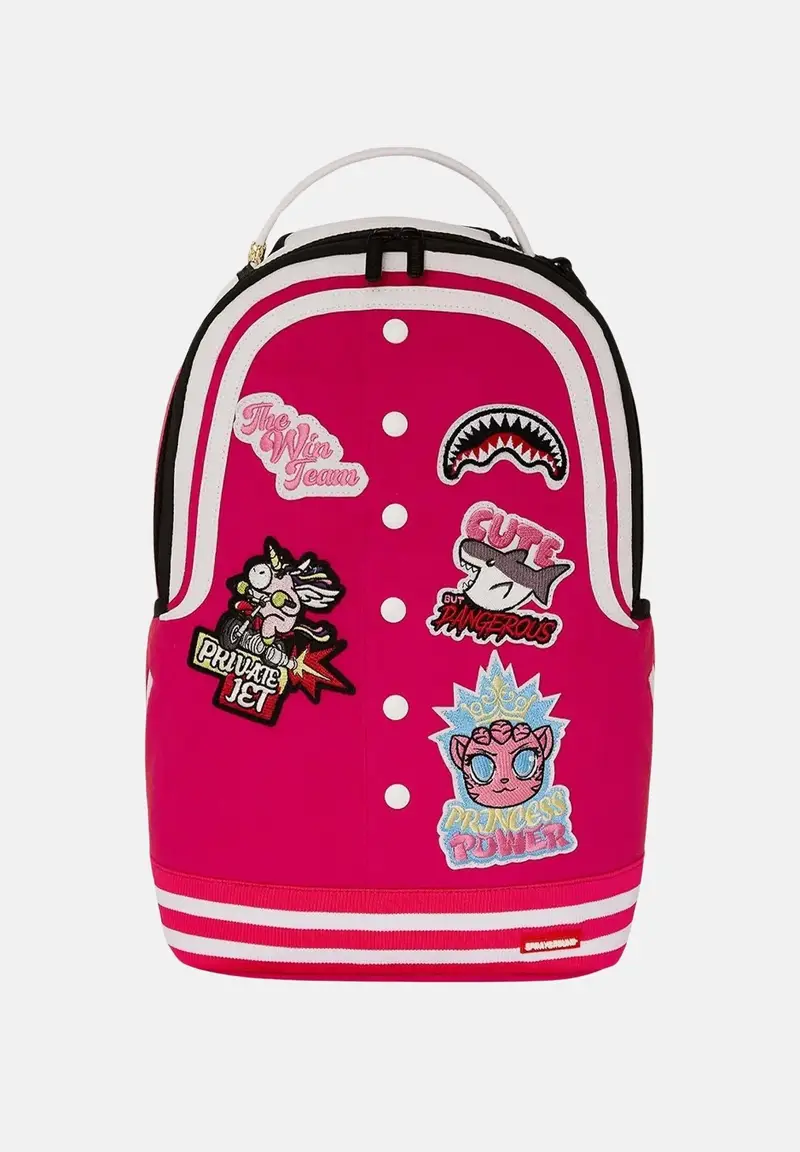 SPRAYGROUND Zaino Girl Varsity DLX fucsia da donna