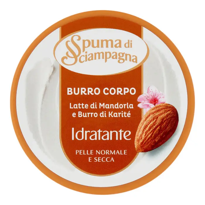 Burro Corpo Latte Di Mandorla E Burro Di Karité Idratante 200 ml