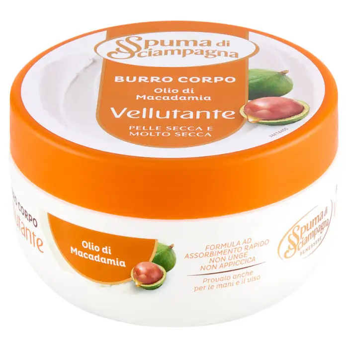 Burro Corpo Vellutante Olio Di Macadamia 200 ml