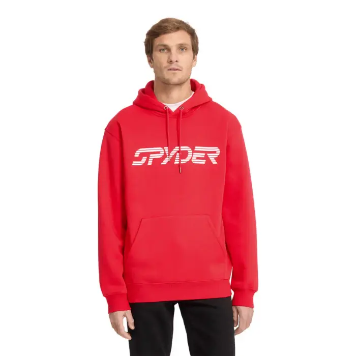 Spyder Felpa con cappuccio Wordmarck Rouge