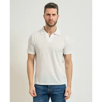 Sseinse Polo Polo uomo senza bottoni Beige