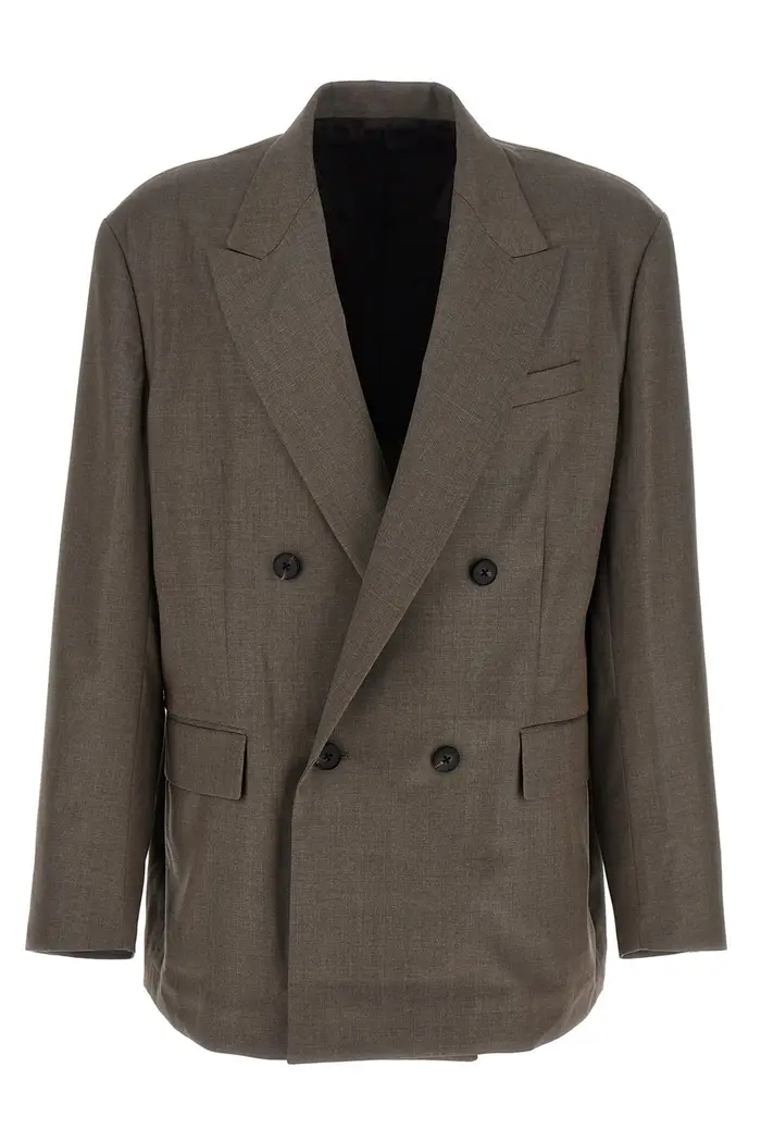 Blazer Lana Extra Fine Grigio