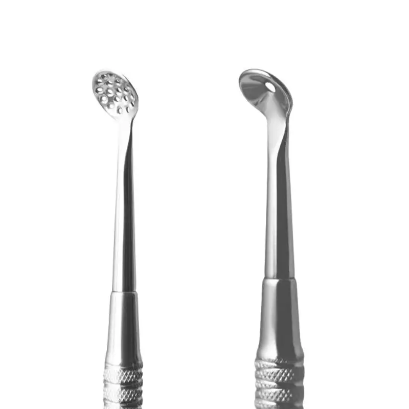 Staleks Strumento cosmetico (dual spoon tondo con 19 buchi) EXPERT 20 TYPE 2