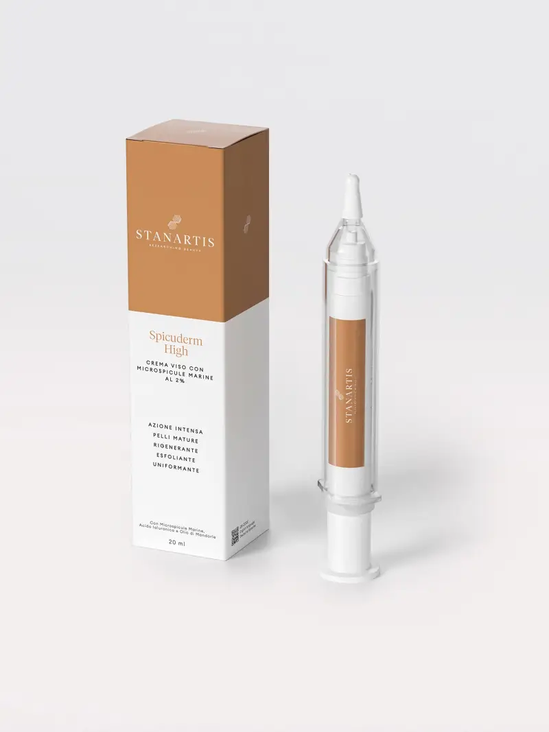 Stanartis Spicuderm® High - Crema viso con microspicule marine