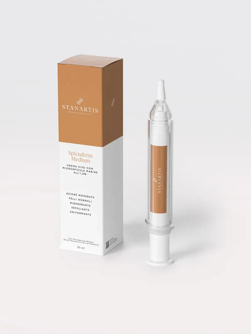 Stanartis Spicuderm® Medium - Crema viso con microspicule marine