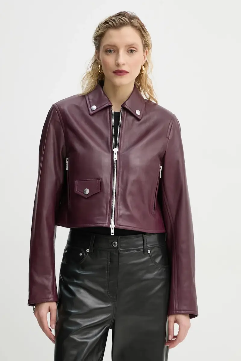 Stand Studio giacca da motociclista Brooke donna colore granata 66384-7750