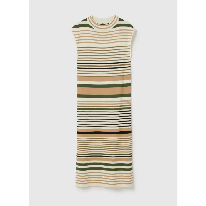 Stefanel Abito lungo con lurex donna Multicolore