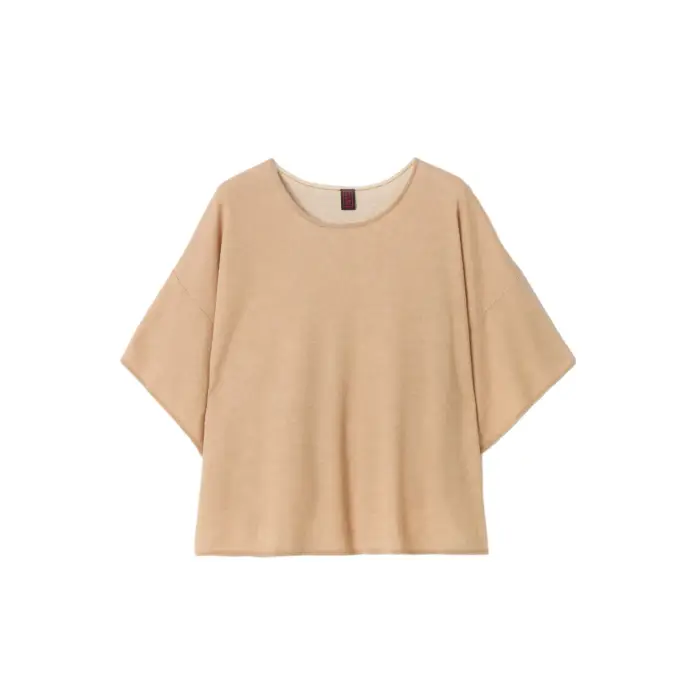 Blusa a maniche kimono donna Stefanel Beige