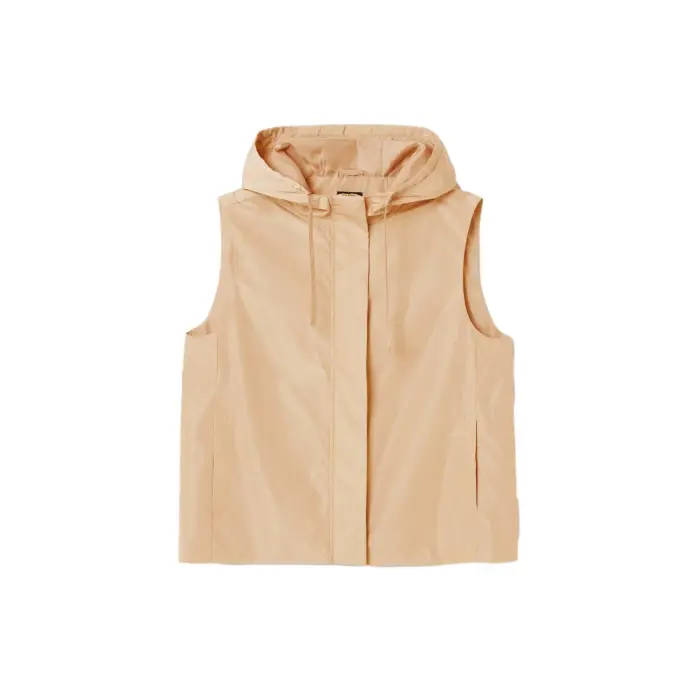 Gilet con cappuccio da donna Stefanel Orange