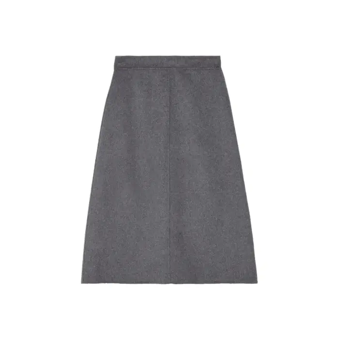 Gonna midi mélange donna Stefanel Gris