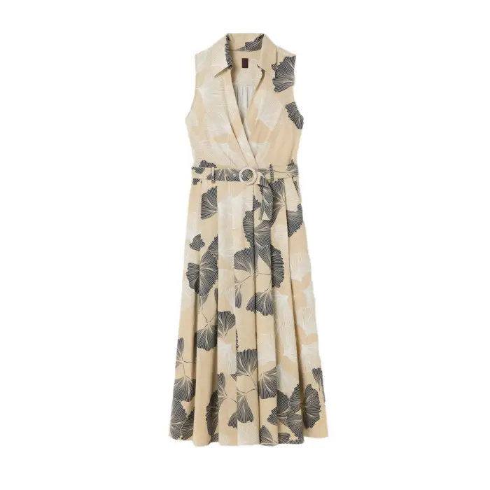 Stefanel Robe chemise incrociata donna Multicolore