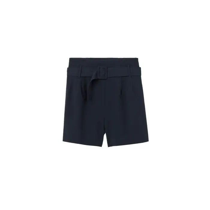 Stefanel Shorts con cintura Bleu