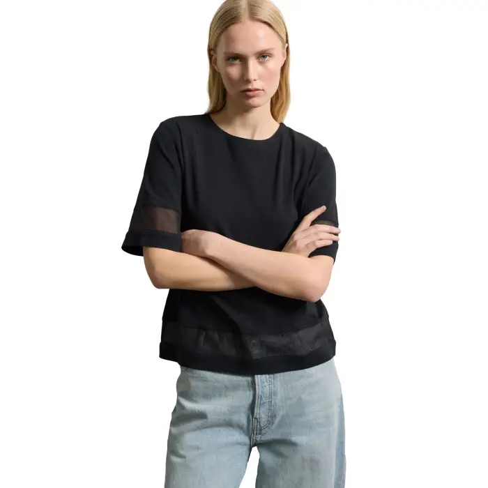 T-shirt da donna Stefanel Noir