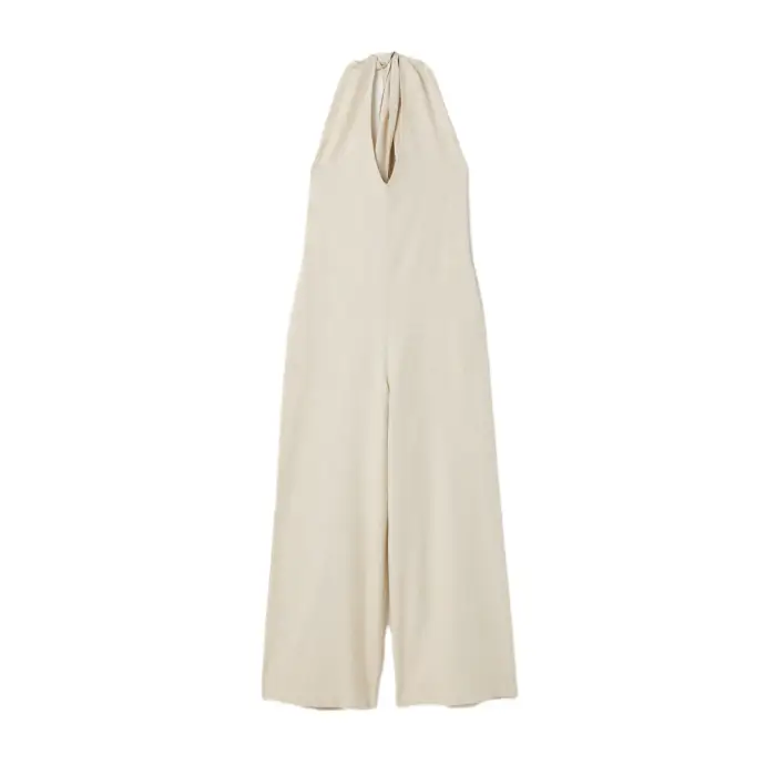 Tuta con nodo donna Stefanel Beige