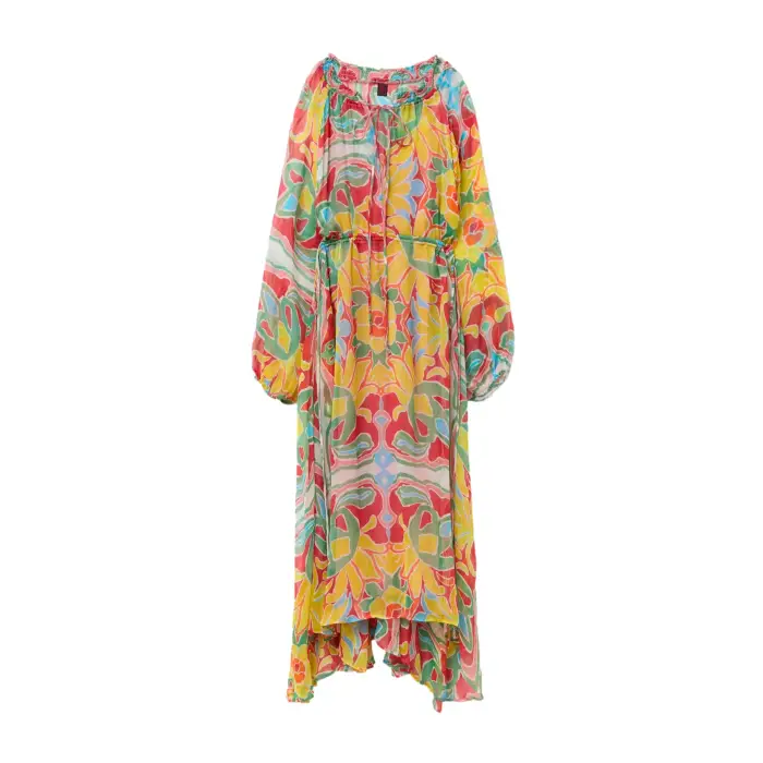 Vestito lungo da donna Stefanel Chiffon Multicolore