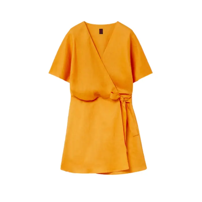 Wrap dress da donna Stefanel Kimono Orange