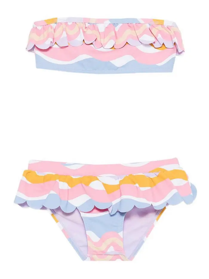 Stella Mccartney Bikini Con Stampa Multicolore