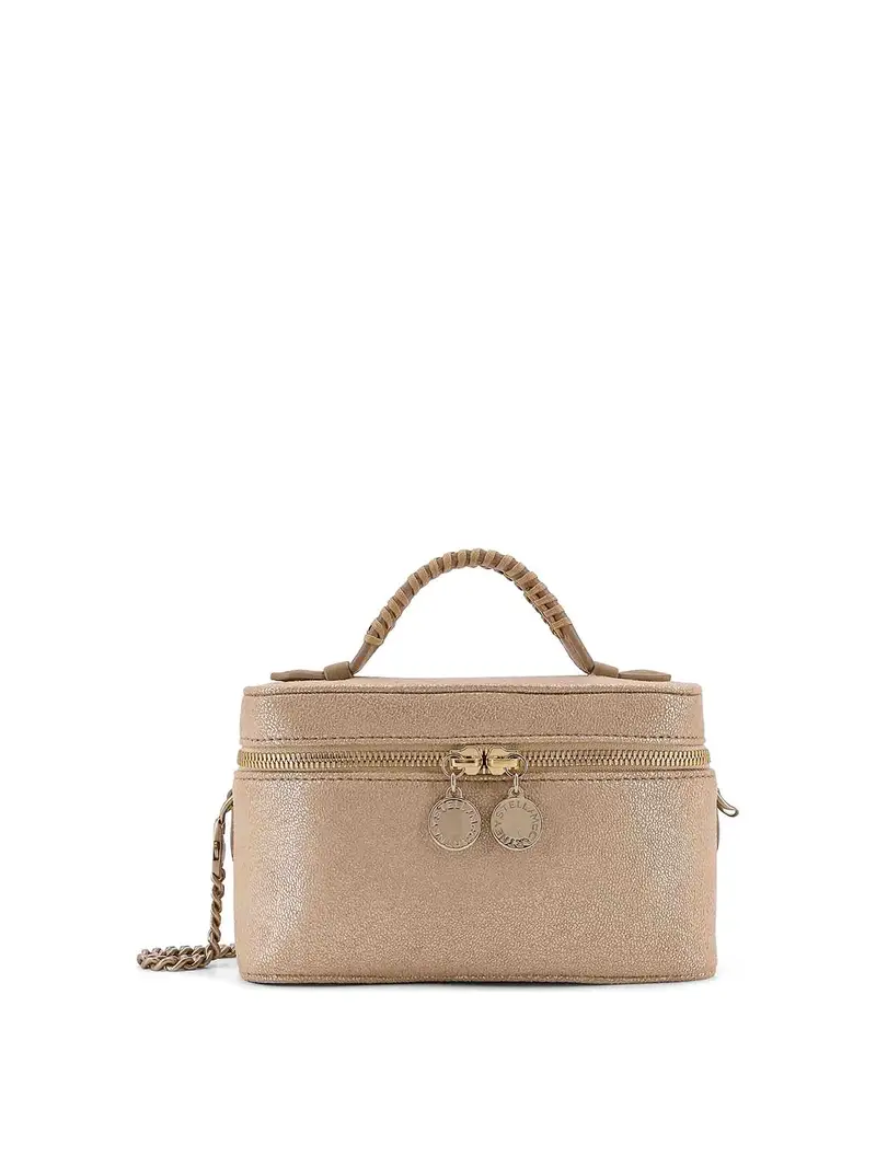 Stella Mccartney Borsa A Tracolla Vanity Falabella Oro