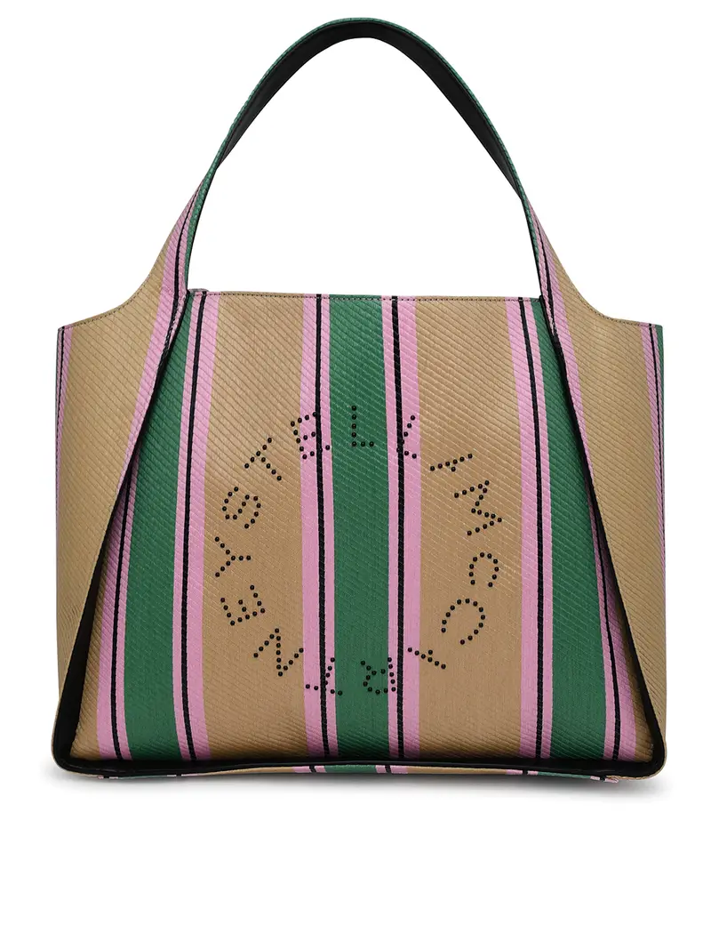 Stella Mccartney Borsa in rafia multicolore