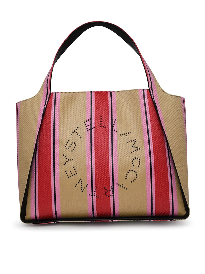 Stella Mccartney Borsa in rafia multicolore