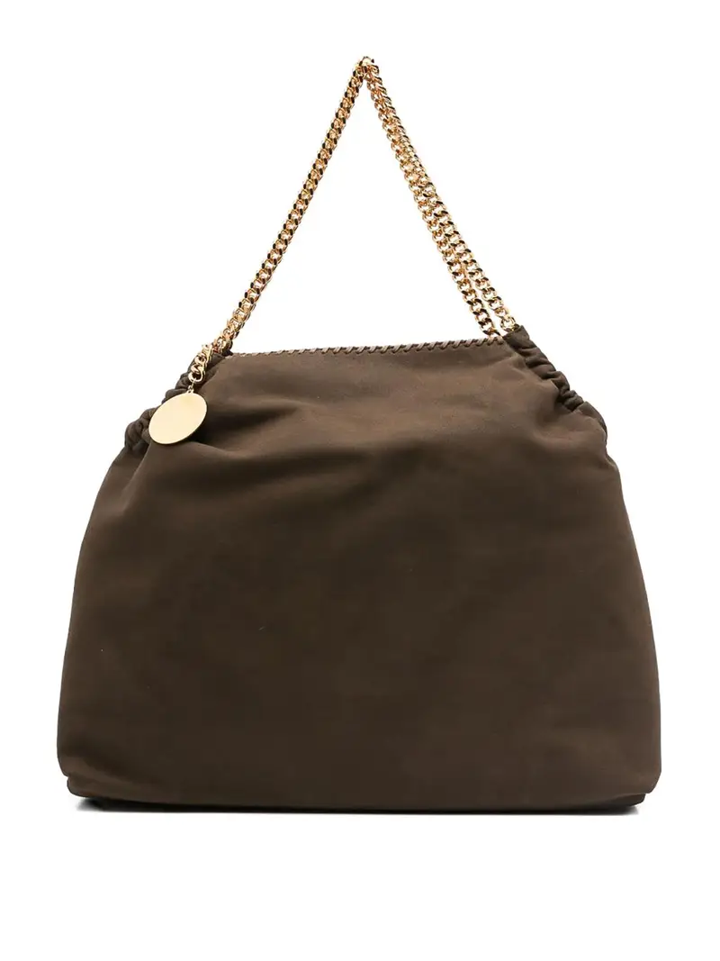 Stella Mccartney Borsa tote Falabella in ecopelle marrone