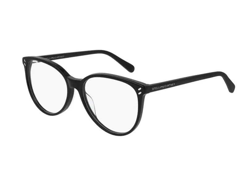 Stella Mccartney Donna SC0214O 002 Montature da vista outlet Acetato Nero Rotonda