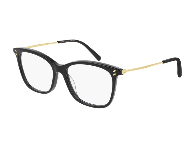 Stella Mccartney Donna SC0240O 001 Montature da vista outlet Acetato Nero Squadrata