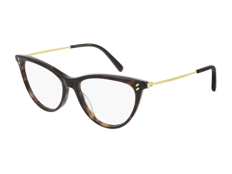 Stella Mccartney Donna SC0241O 002 Montature da vista outlet Acetato Havana Cat Eye
