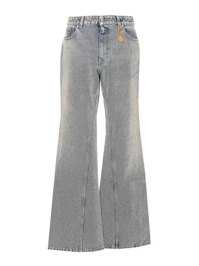 Stella Mccartney Jeans bootcut blu medio