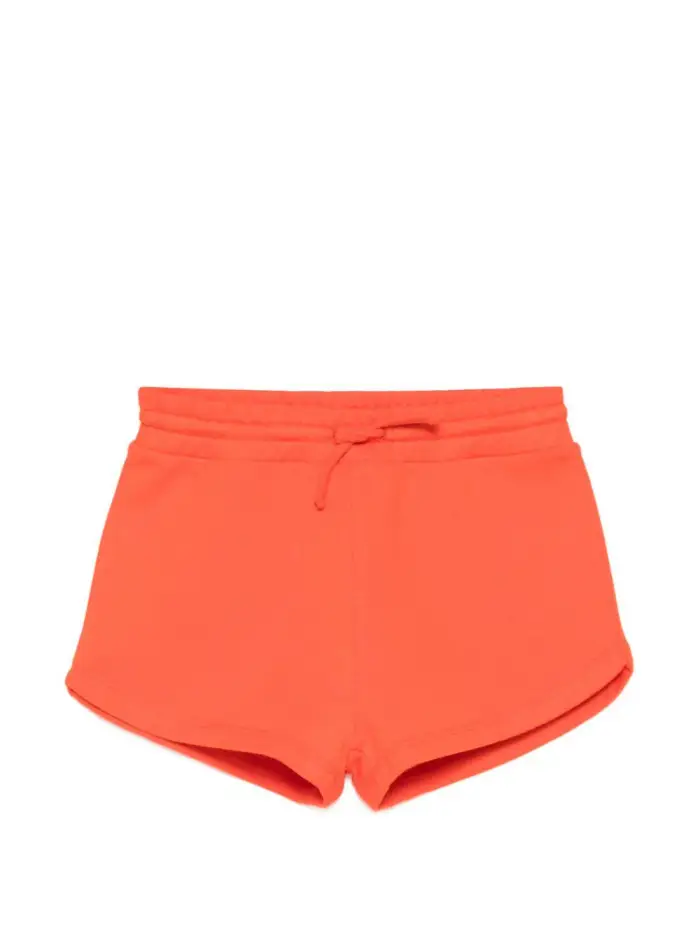 Shorts in felpa con coulisse