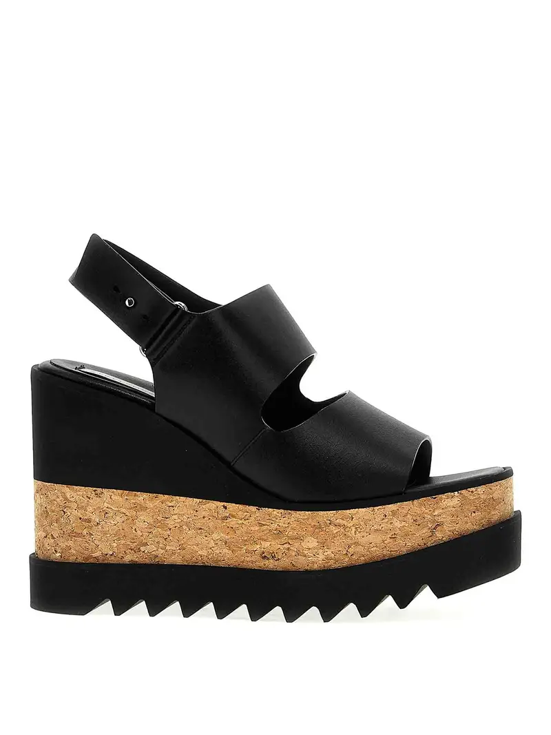 Stella Mccartney Sandali Sneak-Elyse Nero