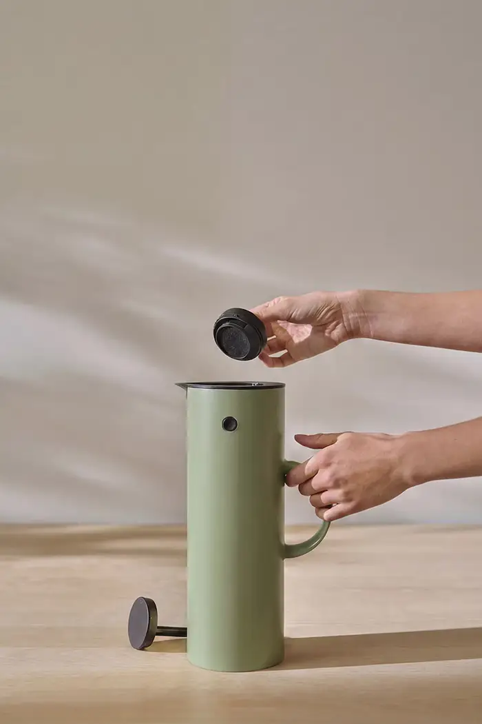 Brocca termica in plastica 1 l Verde miniatura 3