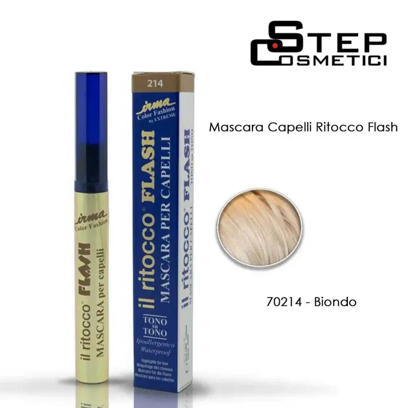 Step Cosmetici Ritocco flash mascara capelli 214 biondo