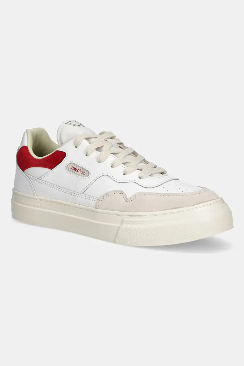 Stepney Workers Club sneakers Pearl Leather Bianco