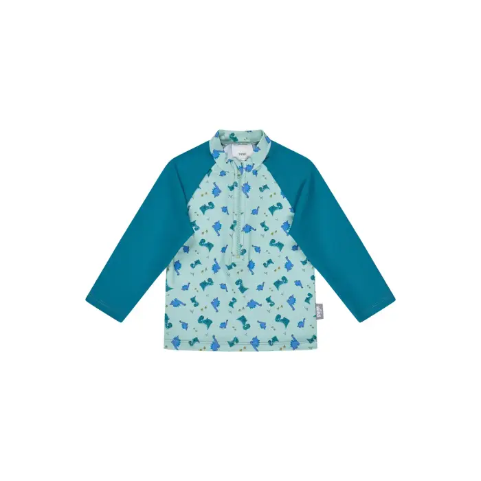 Sterntaler T-shirt da bagno a maniche lunghe per bambini Dino Vert