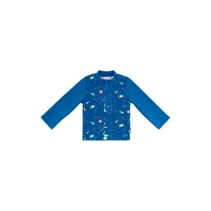 Sterntaler T-shirt da bagno a maniche lunghe per bambini Espace Bleu