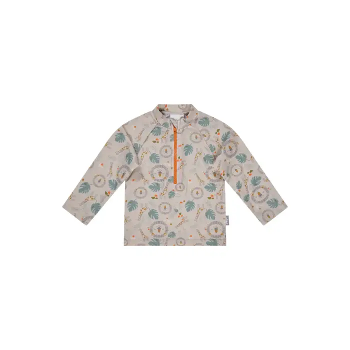 Sterntaler T-shirt da bagno a maniche lunghe per bambini Safari Beige