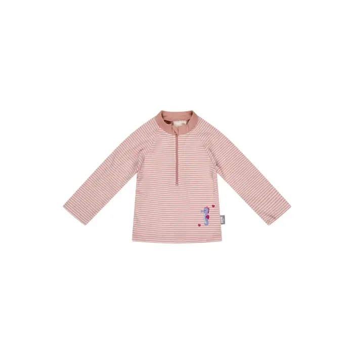 Sterntaler T-shirt da bagno a maniche lunghe per ragazza Hippocampe Rose