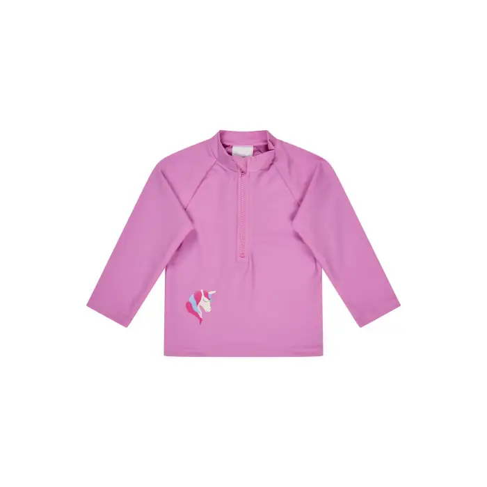 Sterntaler T-shirt da bagno a maniche lunghe per ragazza Licorne Rose