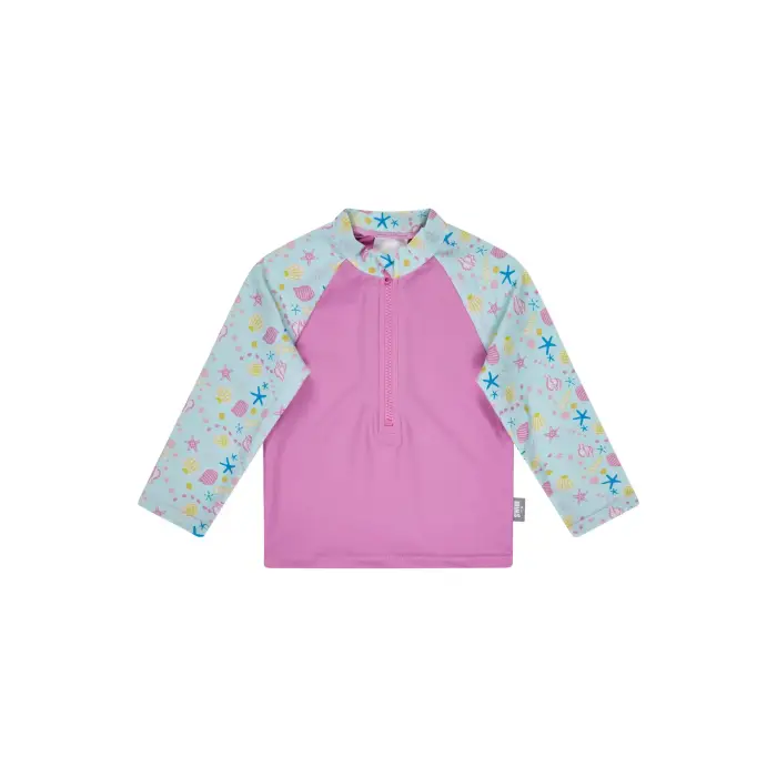 Sterntaler T-shirt da bagno a maniche lunghe per ragazza Moules Rose