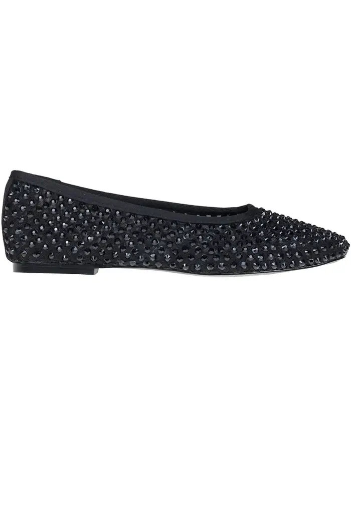 Steve Madden Ballerine Marli con strass Nero