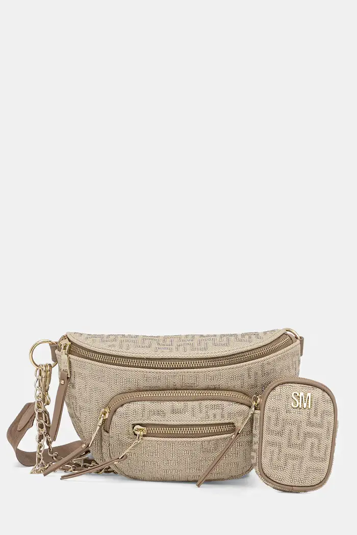 Steve Madden borsa a tracollo da donna Bmaximas Beige