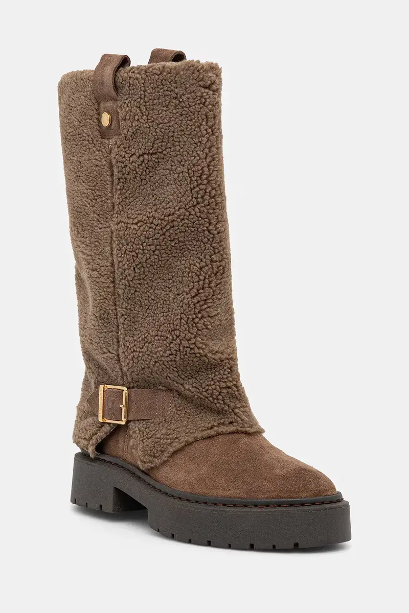 Steve Madden stivali Godiva donna colore beige 11003413